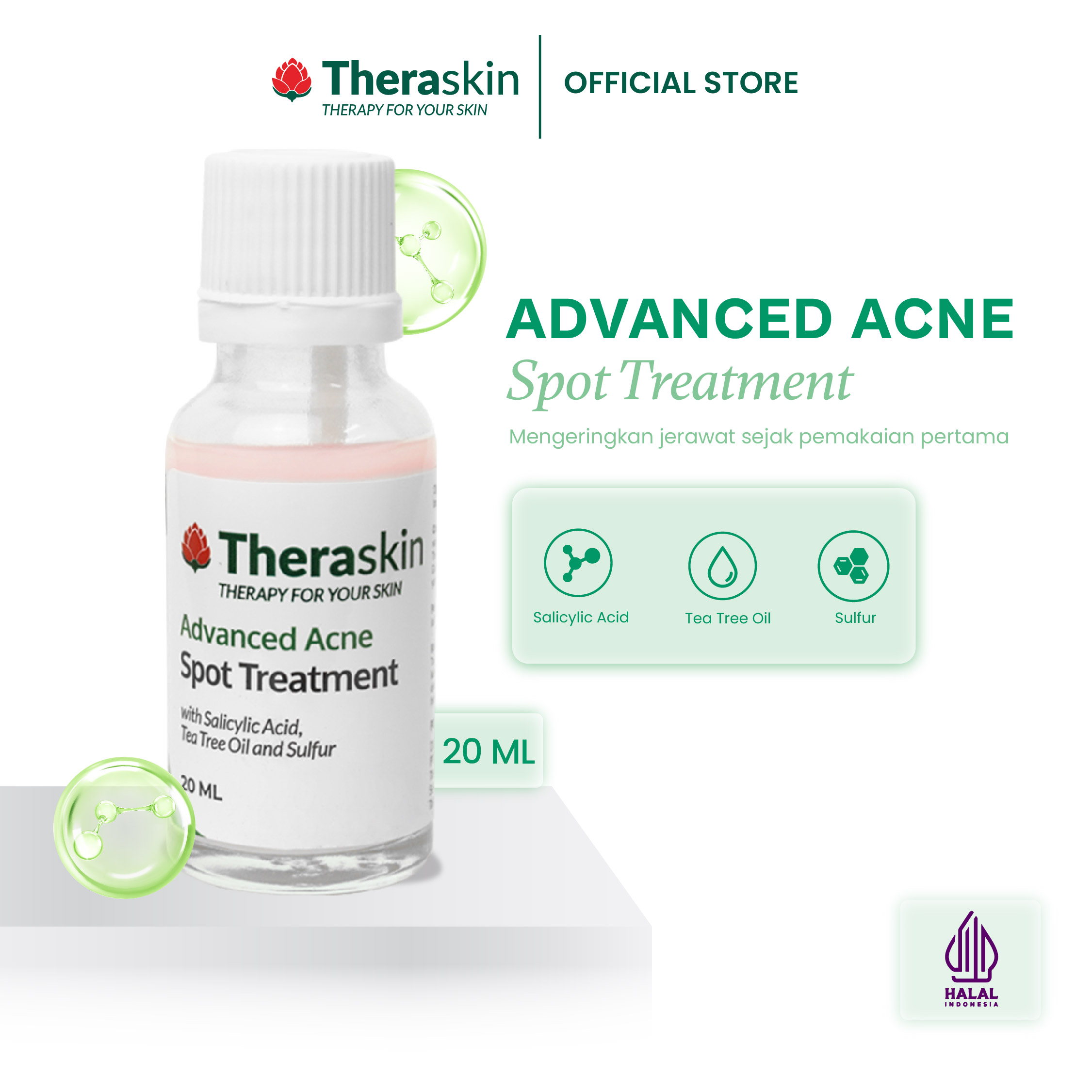 Spot treatment jerawat: kapan dipakainya dan seberapa sering?