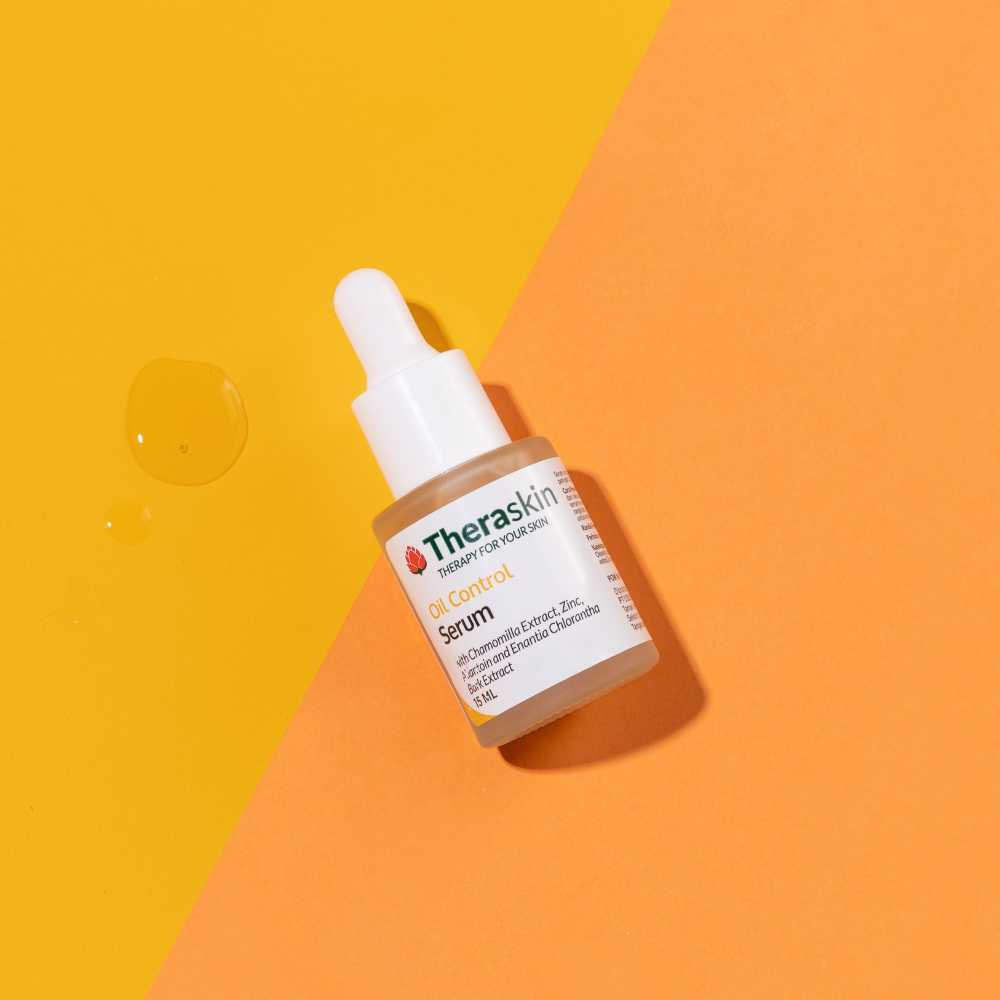 Oil Control Serum Theraskin: Bikin Make Up Anti "Cakey"